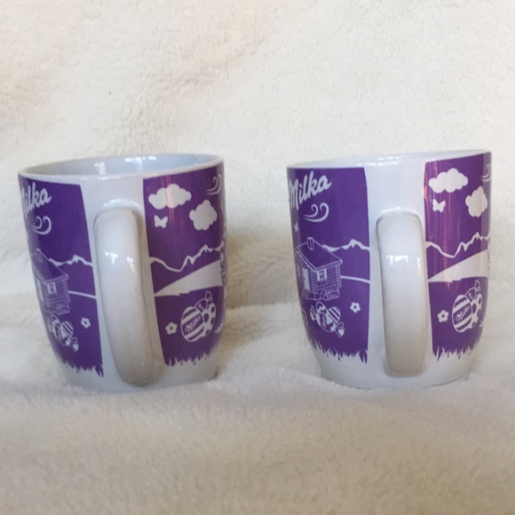 Milka Osterbecher Chocolate Candy Company Mug Mugs (Set of 2 items) FLAW - Picture 2 of 15